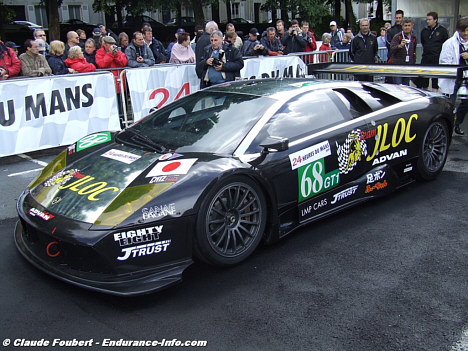 Lydmæssig er den Lamborghini Murcielago GT1 en af mine favoritter.
(Foto: Claude Foubert - Endurance-Info.com)